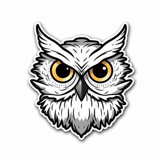 Cute and Adorable Owl Vinyl Decal Sticker for Car, Laptop, Tumbler and more # 0010924