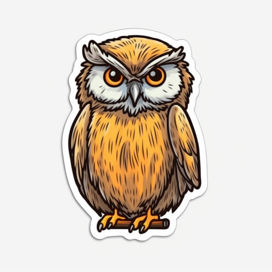 Cute and Adorable Owl Vinyl Decal Sticker for Car, Laptop, Tumbler and more # 0010931