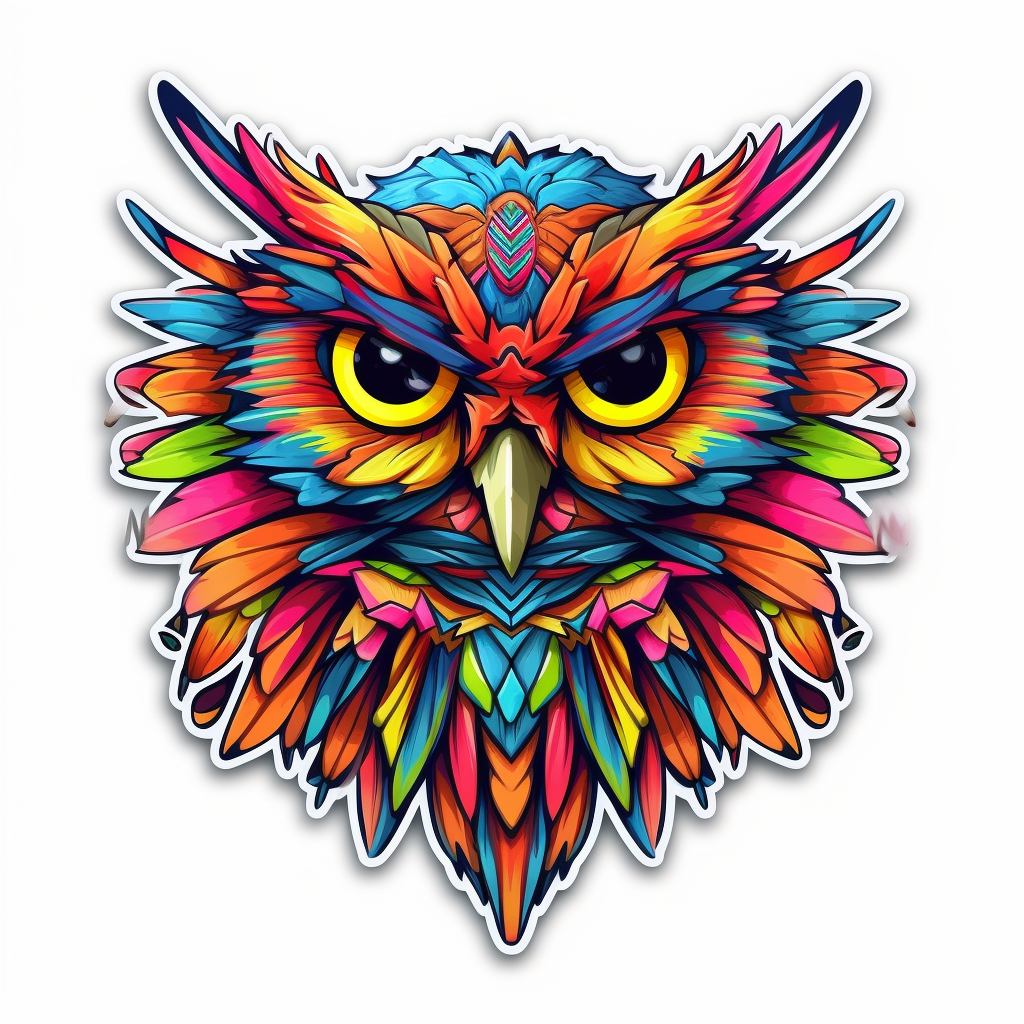 Cute and Adorable Owl Vinyl Decal Sticker for Car, Laptop, Tumbler and more # 0010963