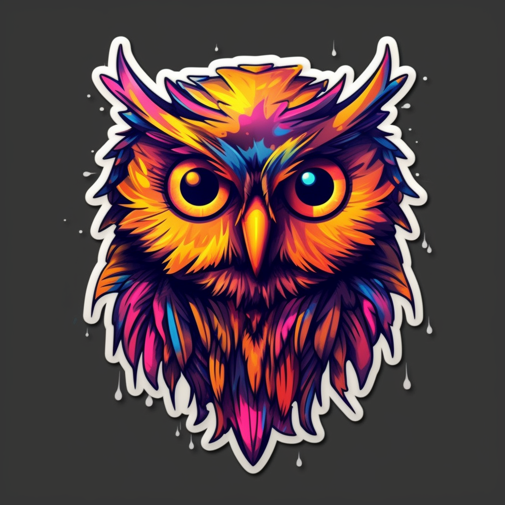 Cute and Adorable Owl Vinyl Decal Sticker for Car, Laptop, Tumbler and more # 0010940