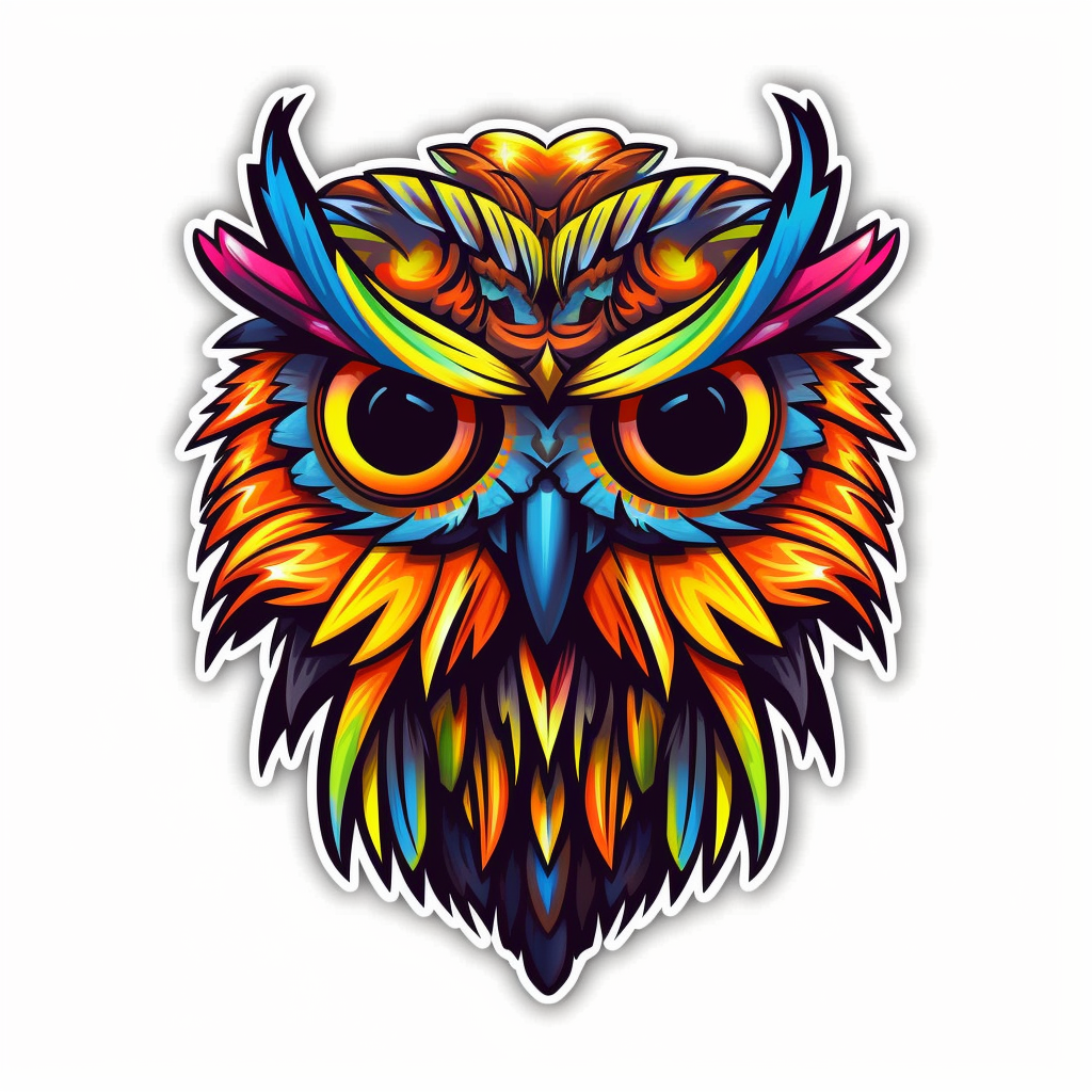 Cute and Adorable Owl Vinyl Decal Sticker for Car, Laptop, Tumbler and more # 0010942