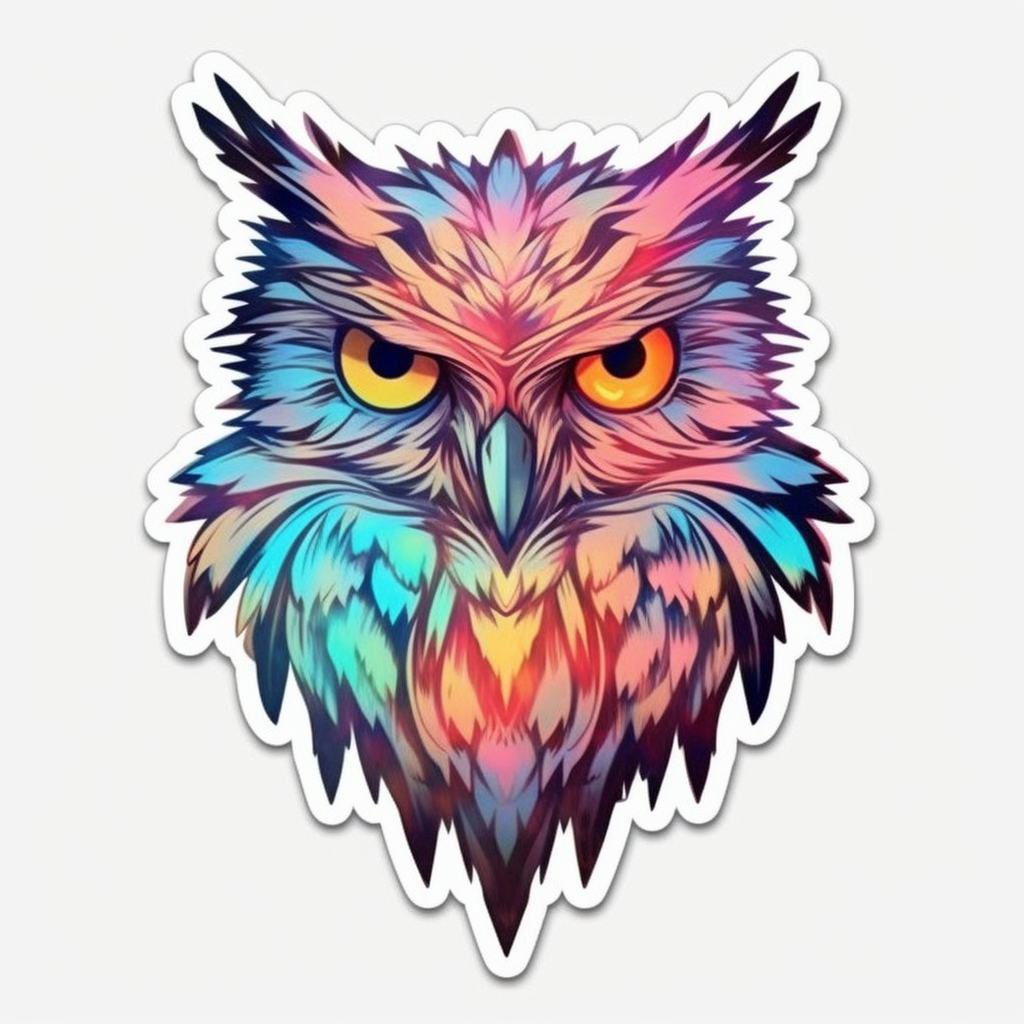 Cute and Adorable Owl Vinyl Decal Sticker for Car, Laptop, Tumbler and more # 0010948