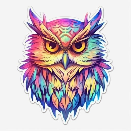 Cute and Adorable Owl Vinyl Decal Sticker for Car, Laptop, Tumbler and more # 0010960