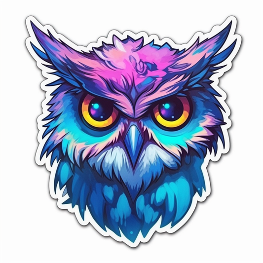 Cute and Adorable Owl Vinyl Decal Sticker for Car, Laptop, Tumbler and more # 0010955