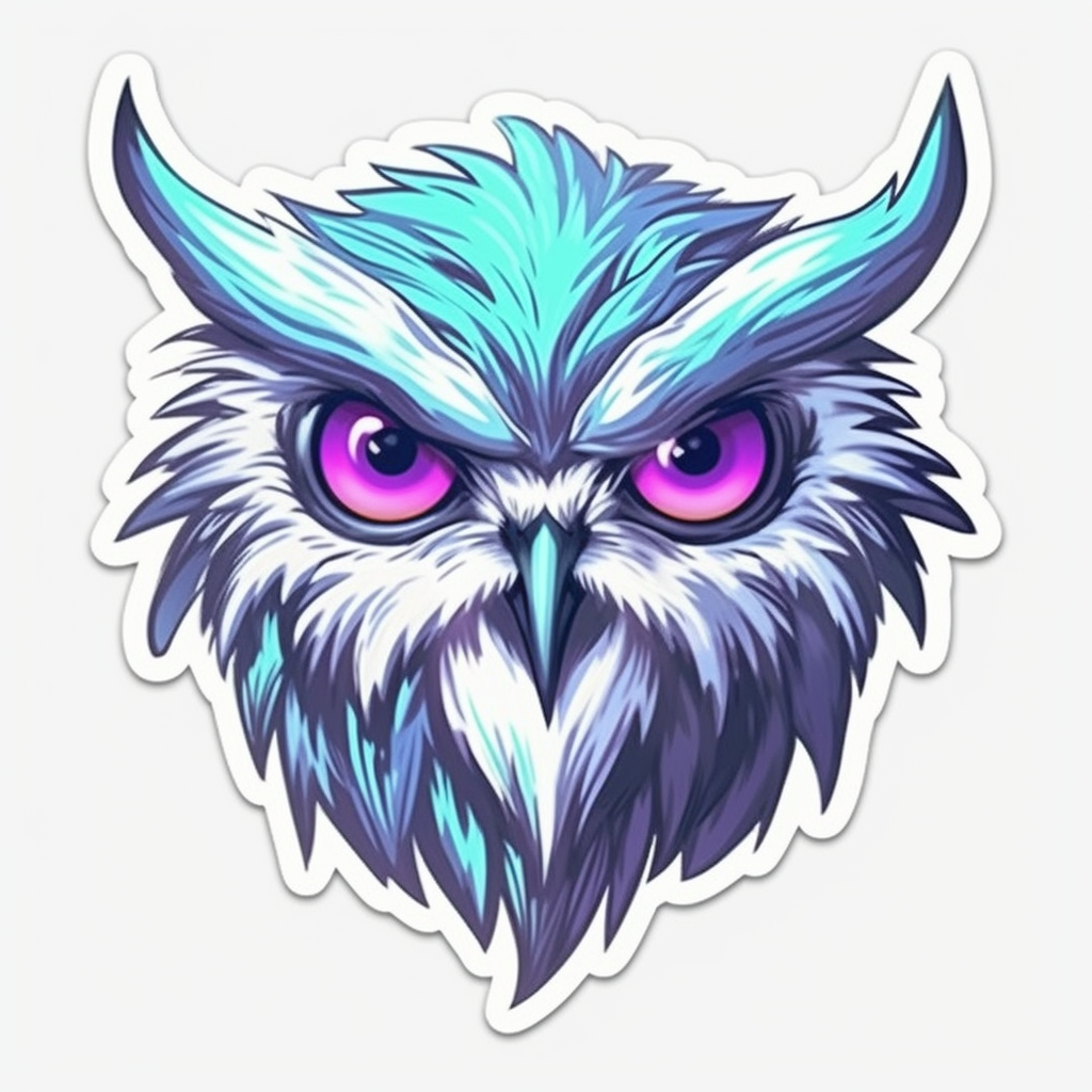 Cute and Adorable Owl Vinyl Decal Sticker for Car, Laptop, Tumbler and more # 0010958