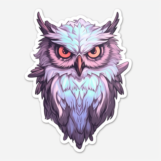 Cute and Adorable Owl Vinyl Decal Sticker for Car, Laptop, Tumbler and more # 0010951