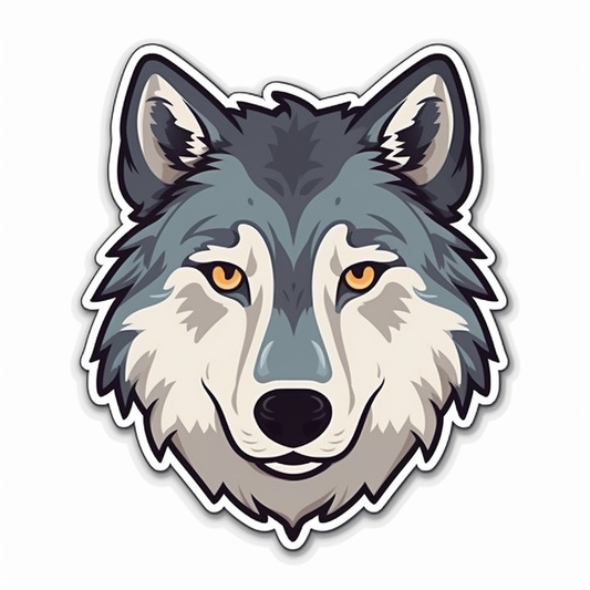 Wolf Vinyl Decal Sticker for Car, Laptop, Tumbler and more # 001817