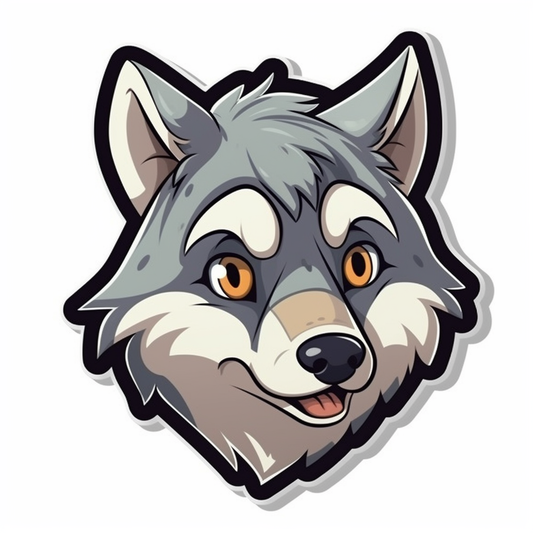 Wolf Vinyl Decal Sticker for Car, Laptop, Tumbler and more # 001818