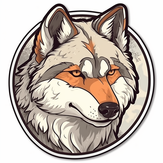 Wolf Vinyl Decal Sticker for Car, Laptop, Tumbler and more # 001821