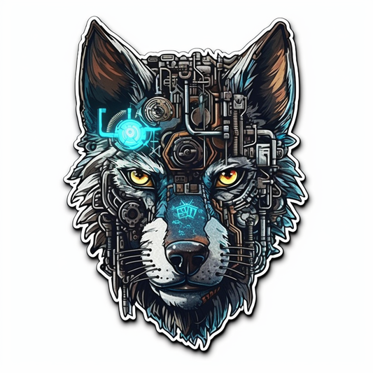 Wolf Vinyl Decal Sticker for Car, Laptop, Tumbler and more # 001825