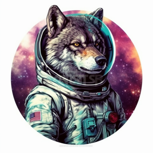 Wolf Vinyl Decal Sticker for Car, Laptop, Tumbler and more # 001858