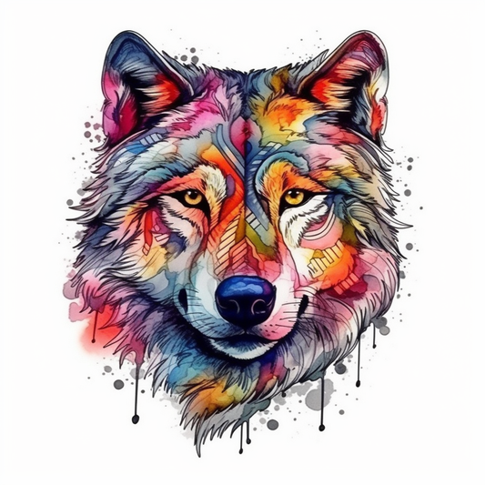 Wolf Vinyl Decal Sticker for Car, Laptop, Tumbler and more # 001879