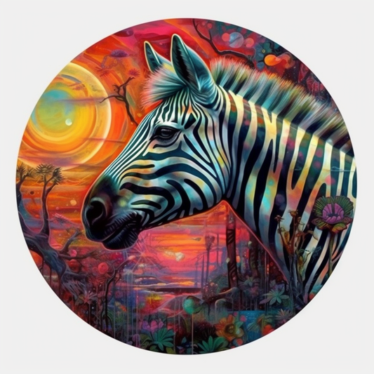 Zebra Vinyl Decal Sticker for Car, Laptop, Tumbler and more # 003837