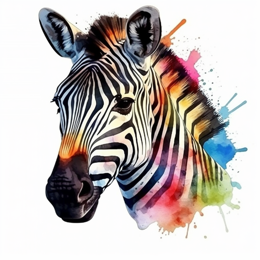 Zebra Vinyl Decal Sticker for Car, Laptop, Tumbler and more # 003844