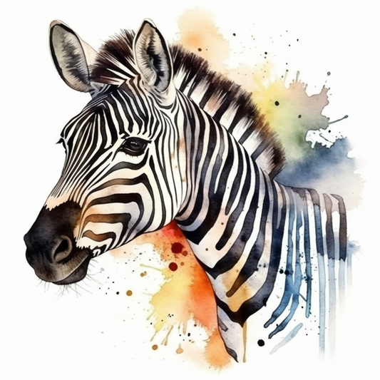 Zebra Vinyl Decal Sticker for Car, Laptop, Tumbler and more # 003849