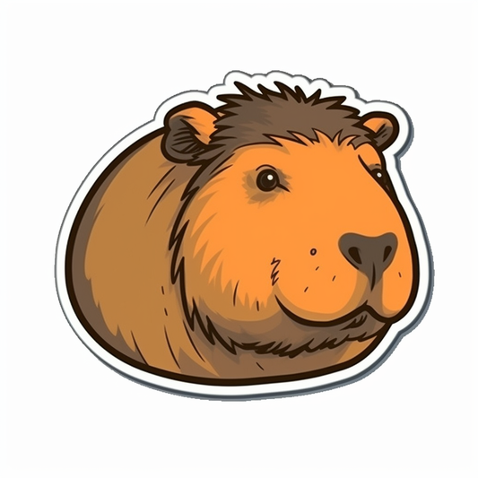 Capybara Vinyl Decal Sticker for Car, Laptop, Tumbler and more # 003462