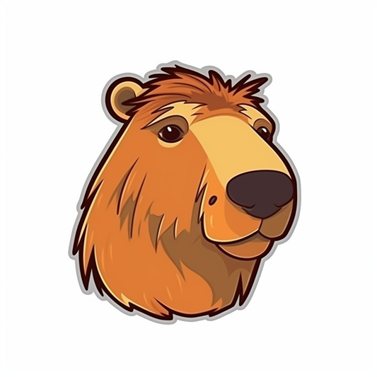 Capybara Vinyl Decal Sticker for Car, Laptop, Tumbler and more # 003452
