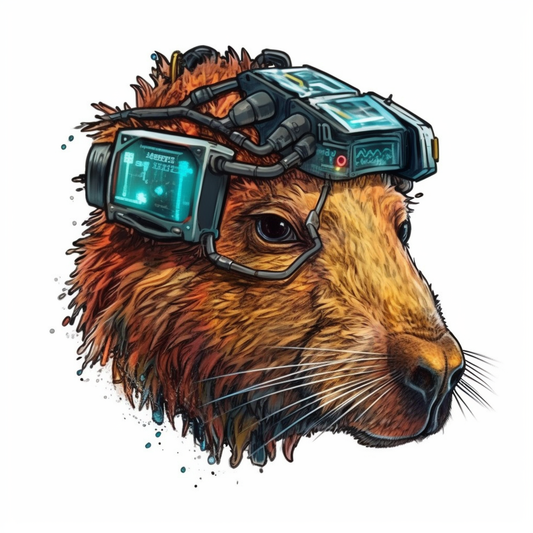 Capybara Vinyl Decal Sticker for Car, Laptop, Tumbler and more # 003435