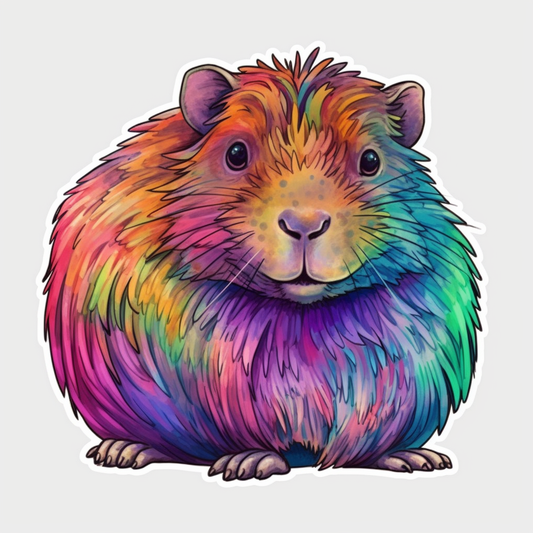 Capybara Vinyl Decal Sticker for Car, Laptop, Tumbler and more # 003461