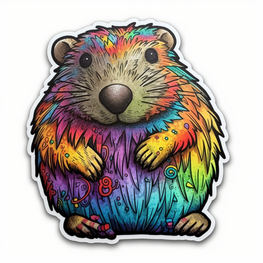 Capybara Vinyl Decal Sticker for Car, Laptop, Tumbler and more # 003484