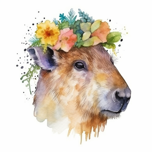 Capybara Vinyl Decal Sticker for Car, Laptop, Tumbler and more # 003498