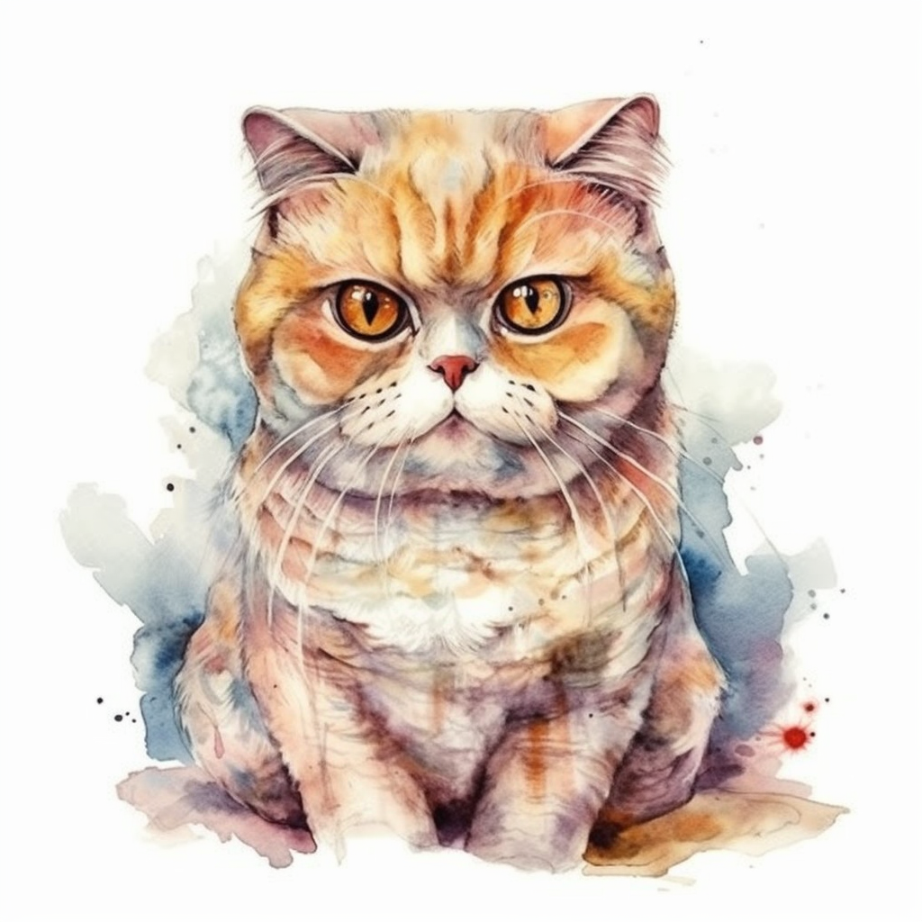 Scottish Fold Cat Vinyl Decal Sticker for Car, Laptop, Tumbler and more # 002100