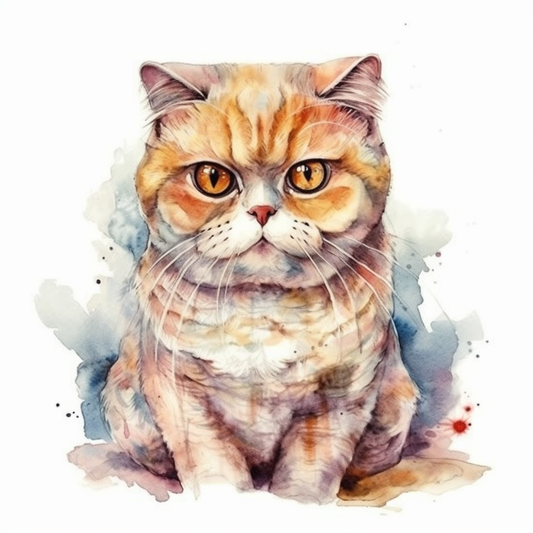 Scottish Fold Cat Vinyl Decal Sticker for Car, Laptop, Tumbler and more # 002100