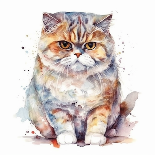 Scottish Fold Cat Vinyl Decal Sticker for Car, Laptop, Tumbler and more # 002067