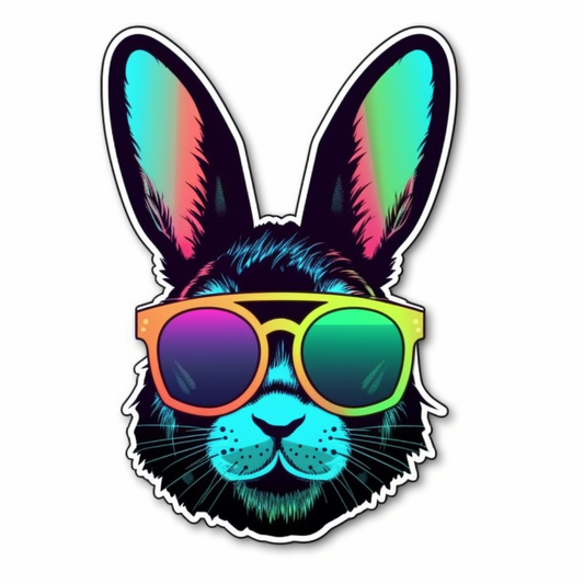 Bunny Rabbit Vinyl Decal Sticker for Car, Laptop, Tumbler and more # 004278
