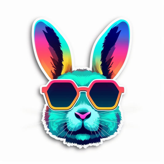 Bunny Rabbit Vinyl Decal Sticker for Car, Laptop, Tumbler and more # 004277