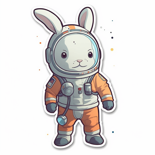 Bunny Rabbit Vinyl Decal Sticker for Car, Laptop, Tumbler and more # 004295