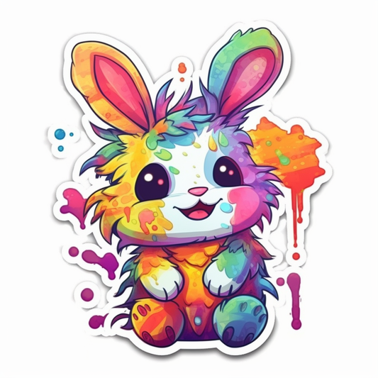 Bunny Rabbit Vinyl Decal Sticker for Car, Laptop, Tumbler and more # 004326
