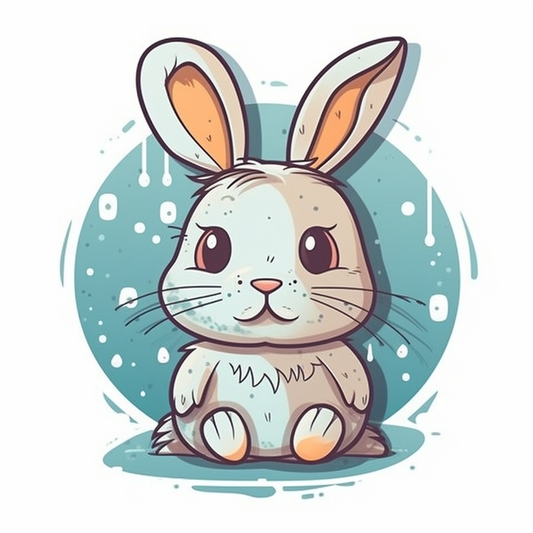 Bunny Rabbit Vinyl Decal Sticker for Car, Laptop, Tumbler and more # 004297