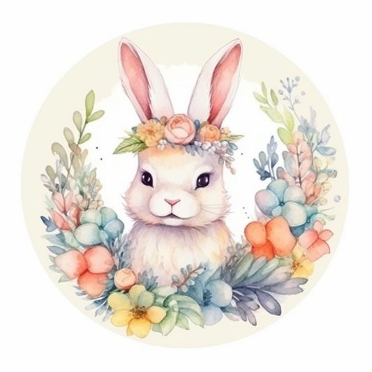 Bunny Rabbit Vinyl Decal Sticker for Car, Laptop, Tumbler and more # 004308