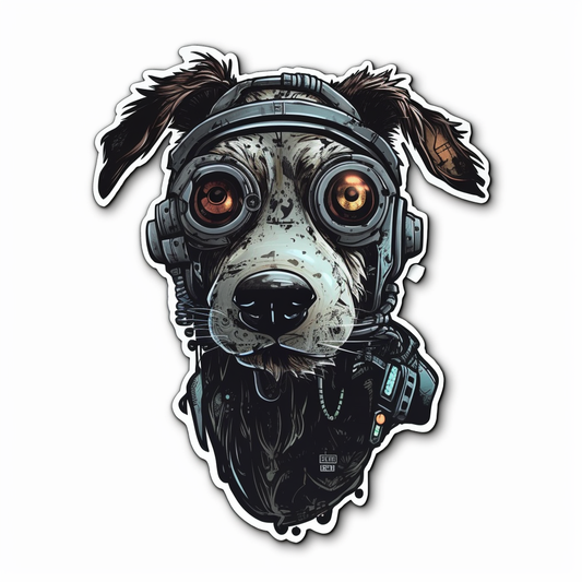 FouFou Dog Vinyl Decal Sticker for Car, Laptop, Tumbler and more # 2086