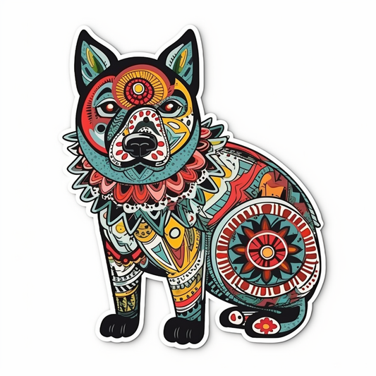 FouFou Dog Vinyl Decal Sticker for Car, Laptop, Tumbler and more # 2100