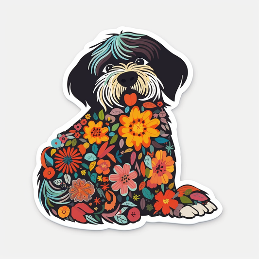 FouFou Dog Vinyl Decal Sticker for Car, Laptop, Tumbler and more # 2104