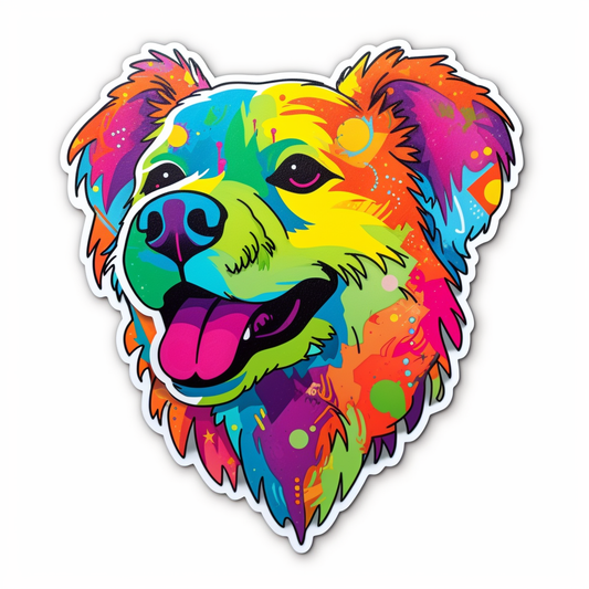 FouFou Dog Vinyl Decal Sticker for Car, Laptop, Tumbler and more # 2105