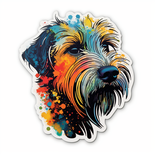 FouFou Dog Vinyl Decal Sticker for Car, Laptop, Tumbler and more # FouFouCollection.