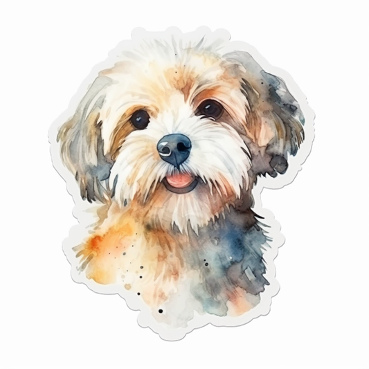 FouFou Dog Vinyl Decal Sticker for Car, Laptop, Tumbler and more # 002221