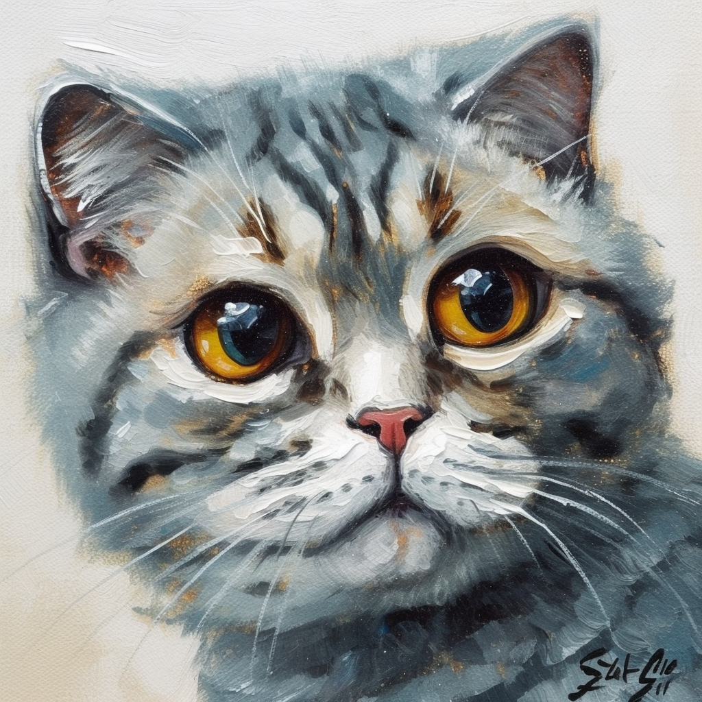 Scottish Fold Cat Vinyl Decal Sticker for Car, Laptop, Tumbler and more # 002061