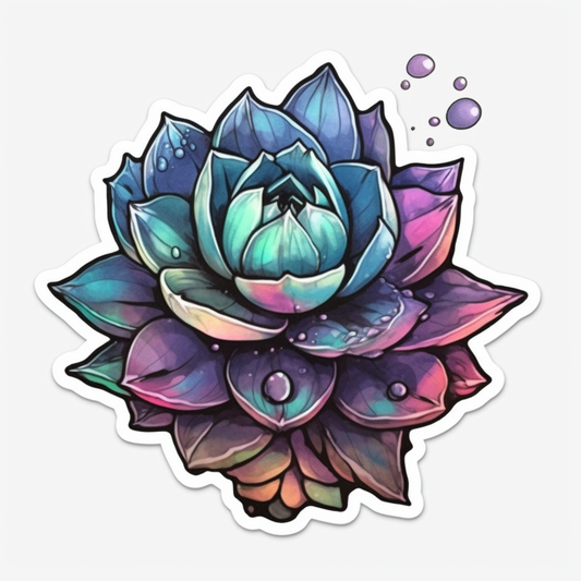 Succulent Vinyl Decal Sticker for Car, Laptop, Tumbler and more # 006703