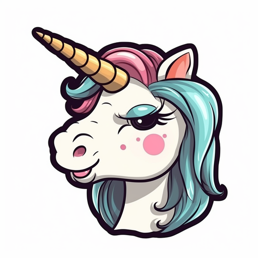 Unicorn Vinyl Decal Sticker for Car, Laptop, Tumbler and more # 00845
