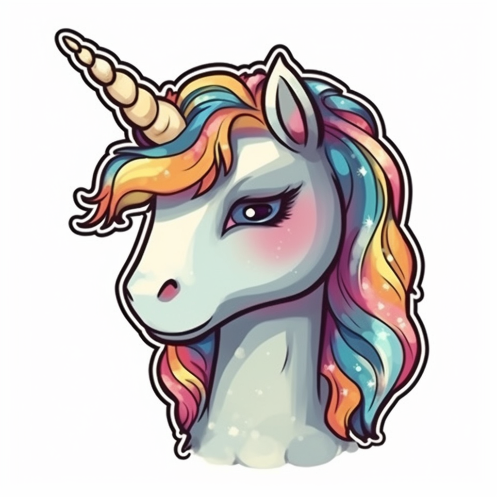 Unicorn Vinyl Decal Sticker for Car, Laptop, Tumbler and more # 006850
