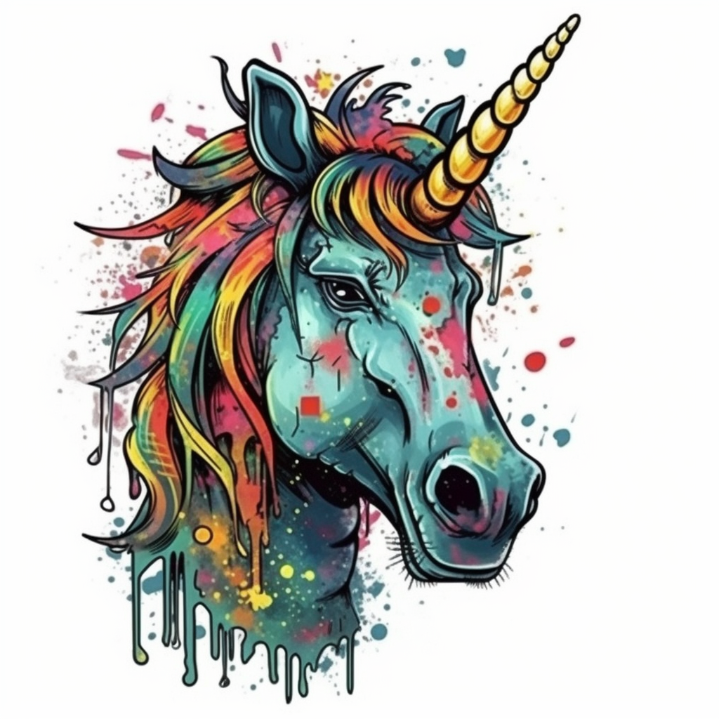 Unicorn Vinyl Decal Sticker for Car, Laptop, Tumbler and more # 006854