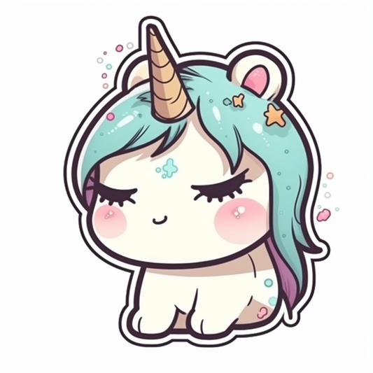 Unicorn Vinyl Decal Sticker for Car, Laptop, Tumbler and more # 00886