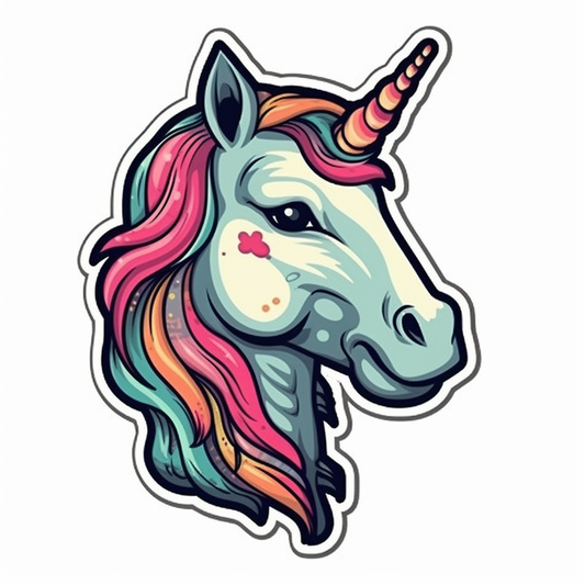 Unicorn Vinyl Decal Sticker for Car, Laptop, Tumbler and more # 00885