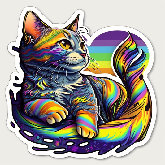 Bengal Cat Vinyl Decal Sticker for Car, Laptop, Tumbler and more # 1818