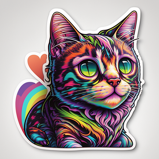 Bengal Cat Vinyl Decal Sticker for Car, Laptop, Tumbler and more # 1808