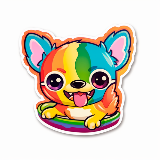 Chihuahua Dog Vinyl Decal Sticker for Car, Laptop, Tumbler and more # 003641